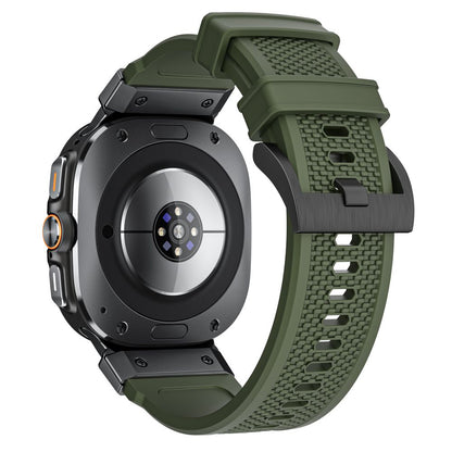 Techsuit W068 Strap for Samsung Galaxy Watch Ultra, Black Green