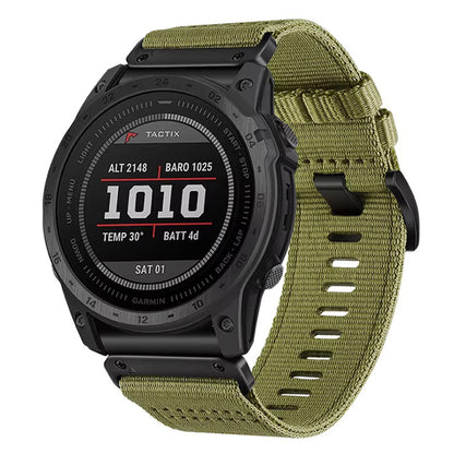 Techsuit W070 Strap for Garmin Watch Fenix / Forerunner Series, 22mm, Green
