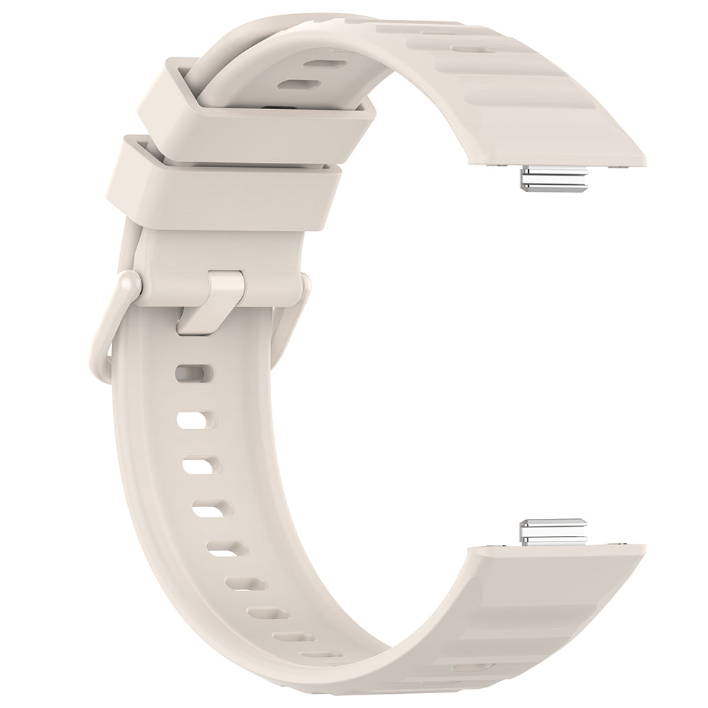 Techsuit W082 Strap for Huawei Watch Fit 5 Pro, Cream