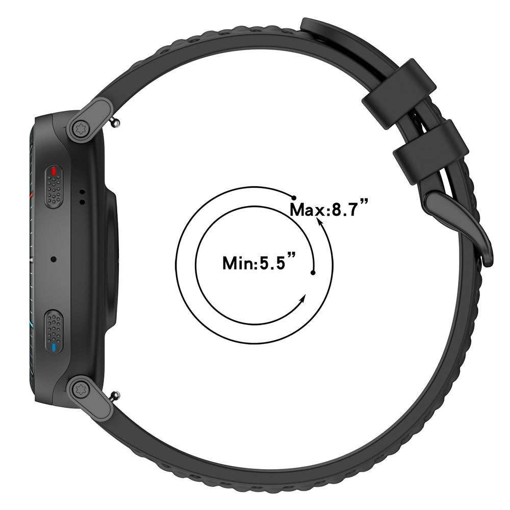Techsuit W083 Strap for Amazfit Watch / Samsung Watch Series, 22mm, Orange