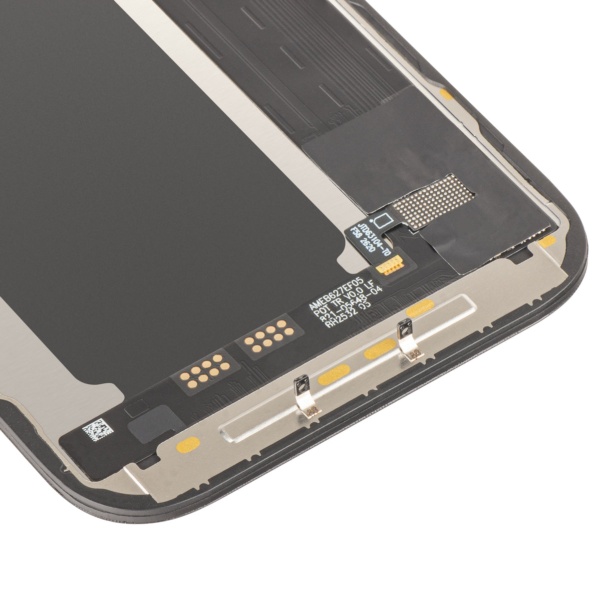 JK Touchscreen Display for Apple iPhone 17 Pro, with Frame, Movable IC In-Cell LCD Version, Black