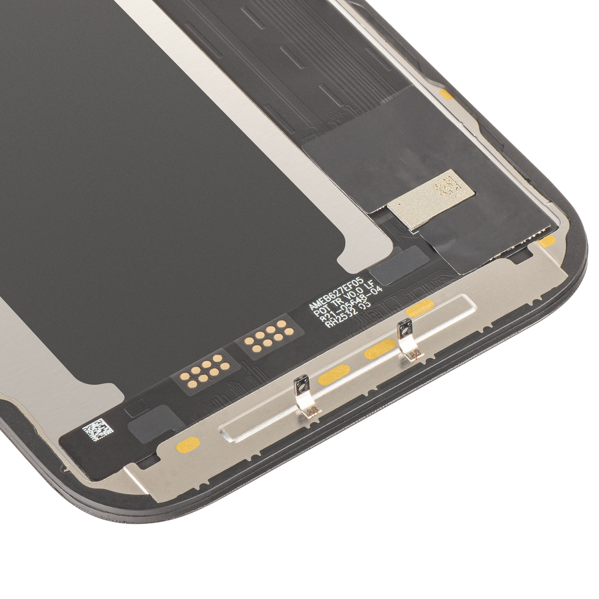 JK Touchscreen Display for Apple iPhone 17 Pro, with Frame, Movable IC In-Cell LCD Version, Black