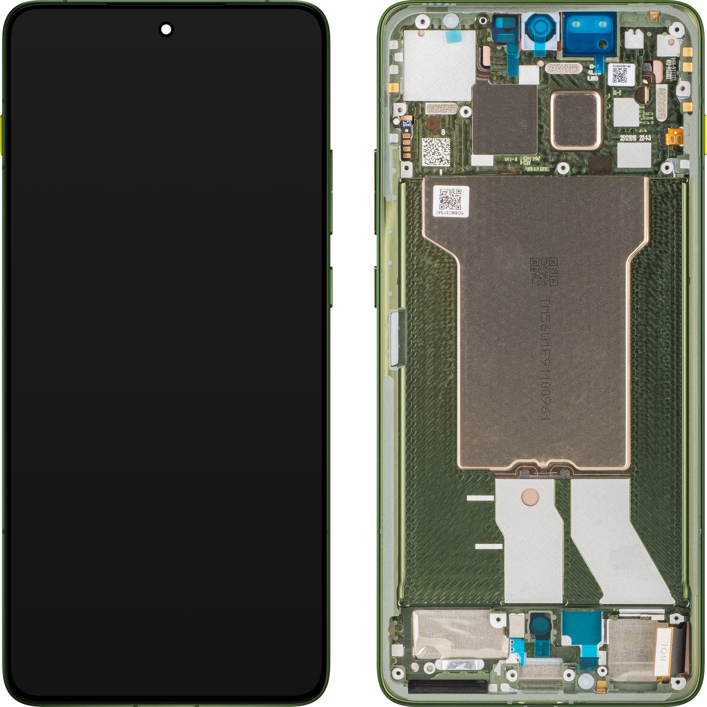 Motorola Edge 70 Display with Touchscreen, with Frame, Green (Bronze Green), Service Pack 5D68C31543