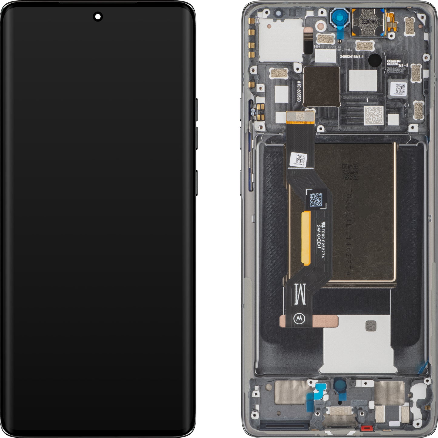 Motorola Edge 50 Touchscreen Display with Frame, Gray (Koala Gray), Refurbished 5D68C25135