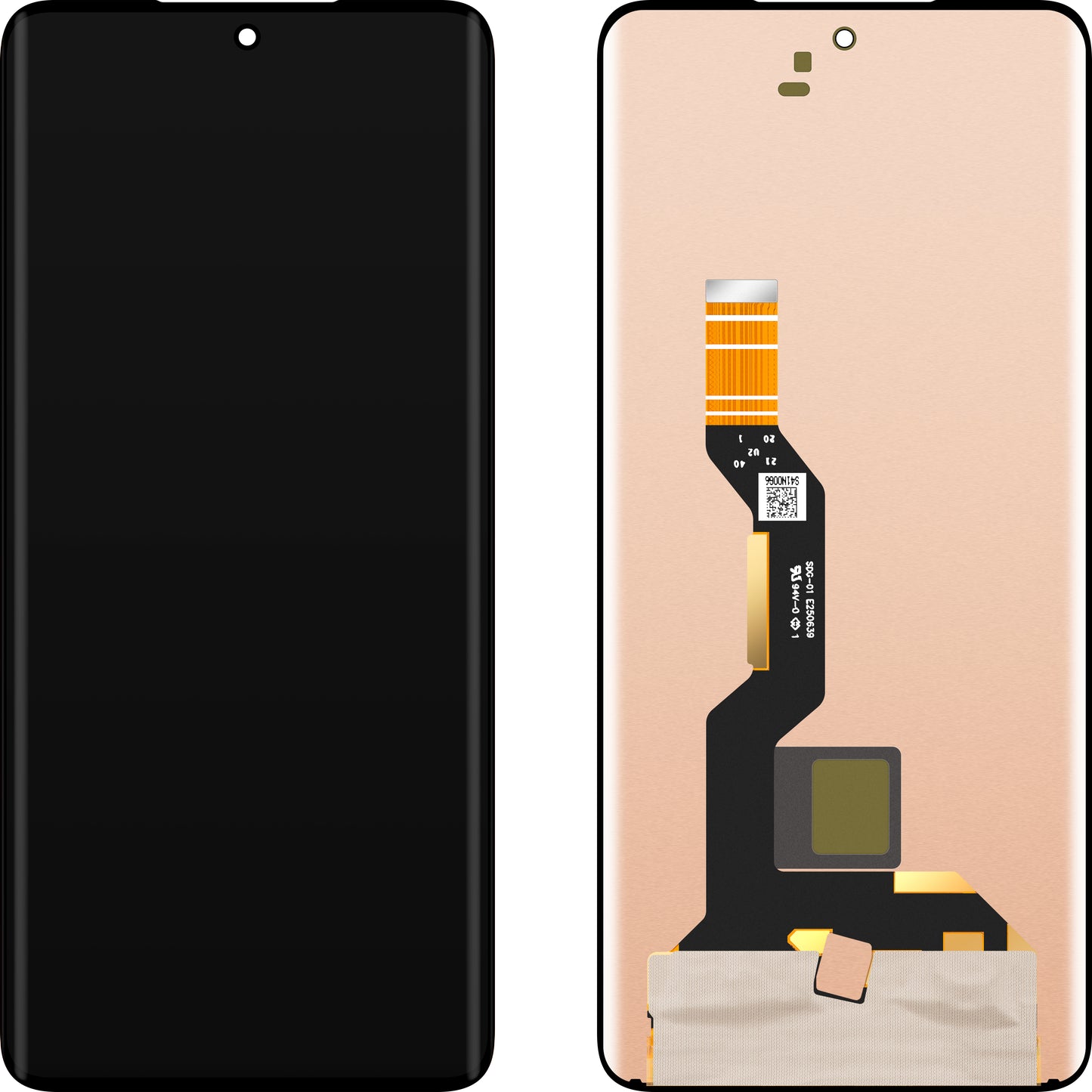 MP Touchscreen Display compatible with Motorola Edge 50 Ultra