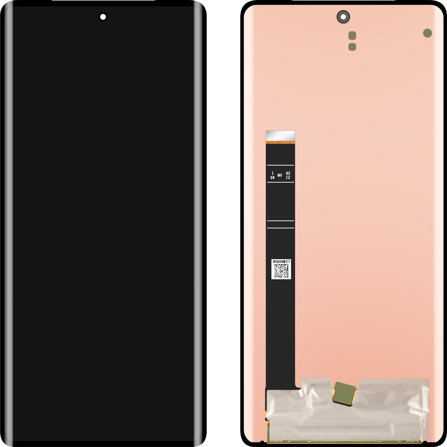 MP Touchscreen Display compatible with Motorola Edge 40 Pro, OLED Version