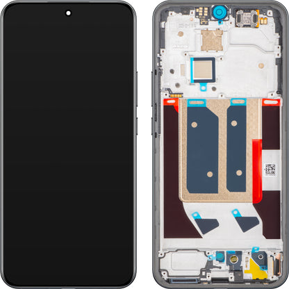 Realme 14 Pro+ Display with Touchscreen, with Frame, Gray (Suede Gray), Service Pack 621039000080