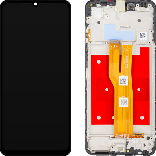 Samsung Galaxy A07 4G A075 Display with Touchscreen, with Frame, Grey, Service Pack GH81-28044A