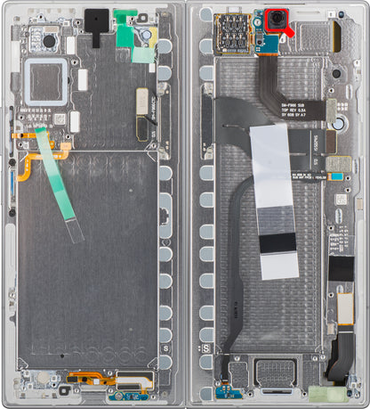 Samsung Galaxy Z Fold7 F966 Touchscreen Display, with Frame, Sub Inner, Silver (Silver Shadow), Service Pack GH82-37548A