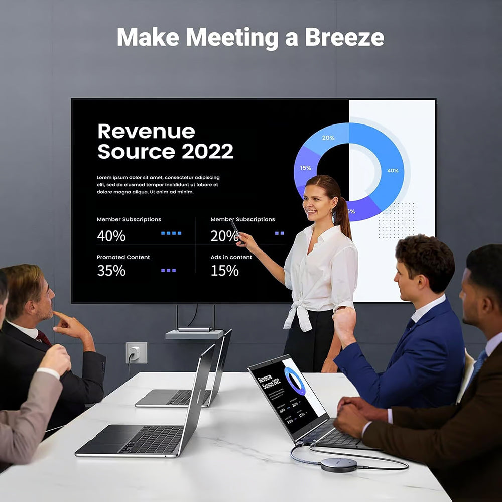 UGREEN CM586 Wireless HDMI Extender, 4K, Black