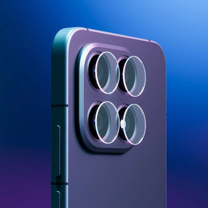 Back Camera Protection Film 3MK Protection for Motorola Edge 70, Tempered Glass, Set of 4 pieces, Transparent