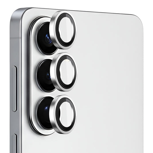 Blueo Rear Camera Protection Film for Samsung Galaxy S26 Plus S947 / S26, Tempered Glass, Silver