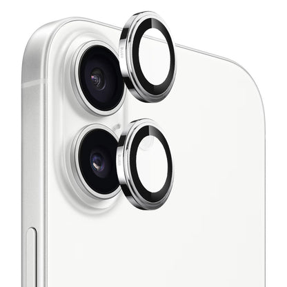 Blueo Sapphire Crystal Rear Camera Protection Film for Apple iPhone 17, Tempered Glass, Silver