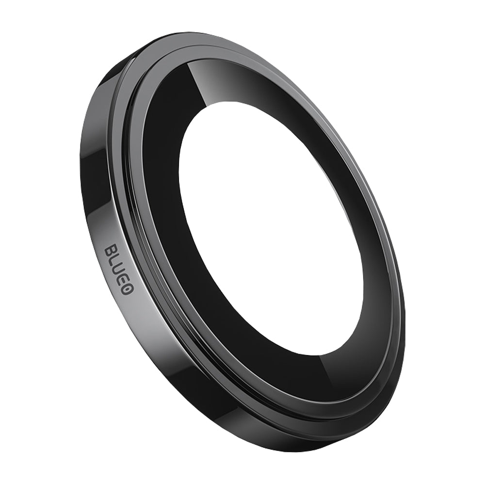 Blueo Sapphire Crystal Rear Camera Protection Film for Apple iPhone 17, Tempered Glass, Black