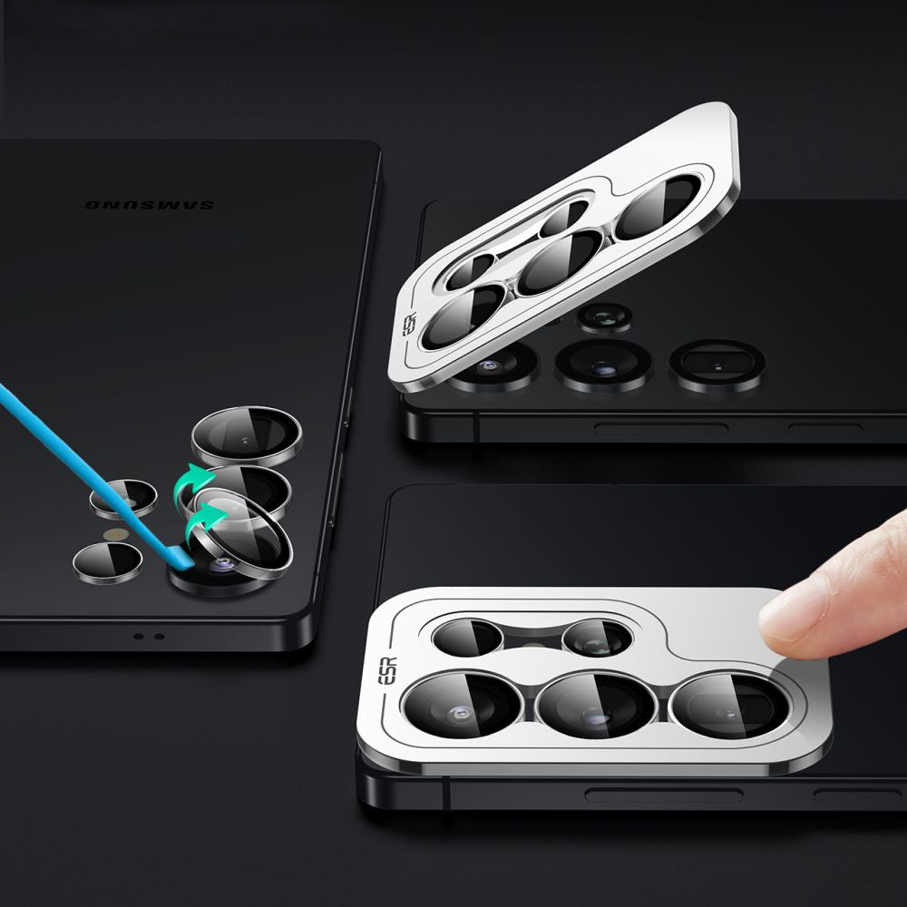 ESR Armorite Rear Camera Protection Film for Samsung Galaxy S25 Ultra S938, Tempered Glass, Transparent