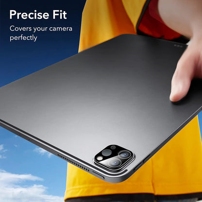 ESR Back Camera Protection Film for Apple iPad Pro 13 (2024) / Pro 11 (2022) / Pro 12.9 (2022), Tempered Glass, Set of 2 pieces, Black