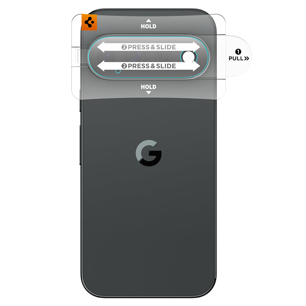 Spigen GlastR EZ FIT Optik Pro Rear Camera Protective Film for Google Pixel 11 Pro, Tempered Glass, Set of 2 pieces, Transparent AGL11484