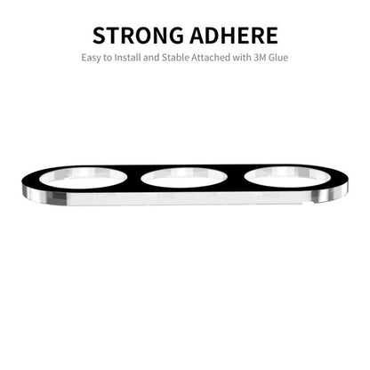Techsuit Rear Camera Protection Film for Samsung Galaxy S26 Ultra S948, Tempered Glass, Black