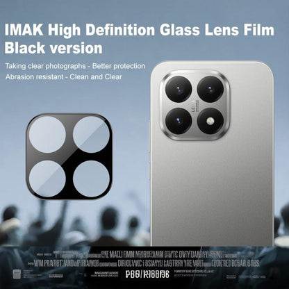 Techsuit Rear Camera Protective Film for Xiaomi 15T Pro, Tempered Glass, Black