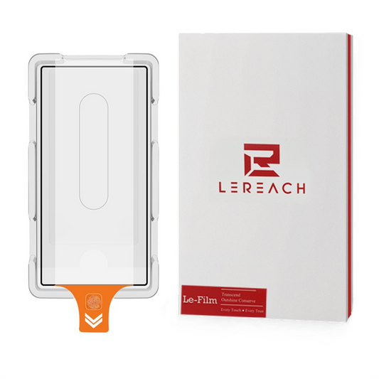 Lereach Exterior Screen Protector Film for Samsung Galaxy Z Fold8 Ultra F976 / Z Fold7 F966, Tempered Glass, Full Glue, Black