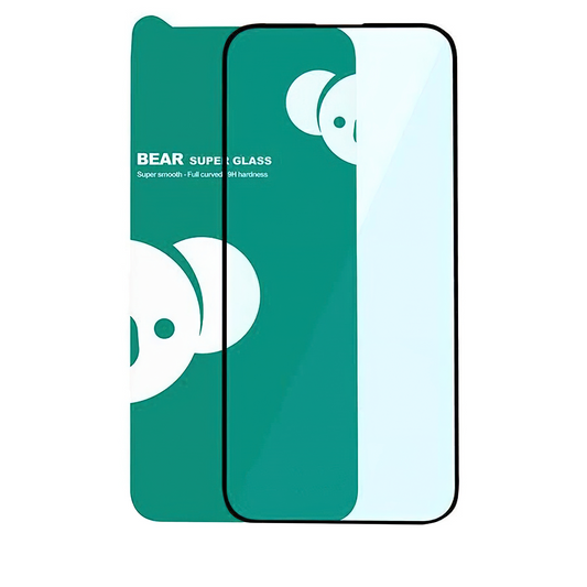 Bear Super Hard Screen Protector Film for Samsung Galaxy S25 Ultra S938, Tempered Glass, Full Glue, 3D, Black