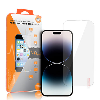 OEM Orange Screen Protector for Apple iPhone 18 Pro / 17 Pro / 17 / 16 Pro, Tempered Glass, Full Glue