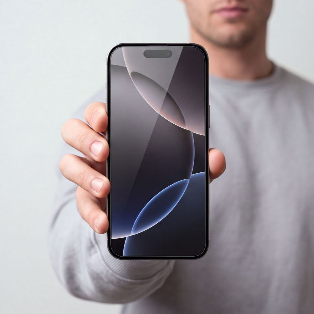 Tech-Protect OneTouch Screen Protector for Apple iPhone 18 Pro Max / 17 Pro Max, Tempered Glass, Full Glue, Set of 2 pieces, Transparent