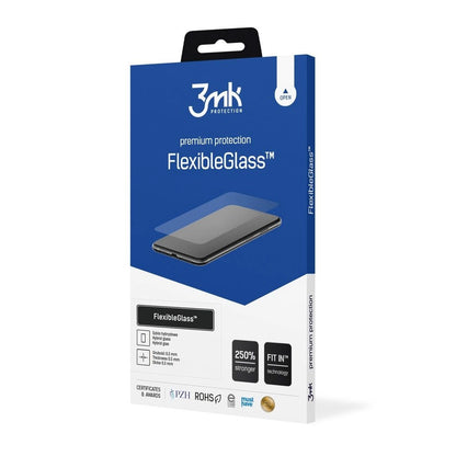 3MK FlexibleGlass Screen Protector for Xiaomi Poco F9 Ultra, Flexible Glass, Full Glue
