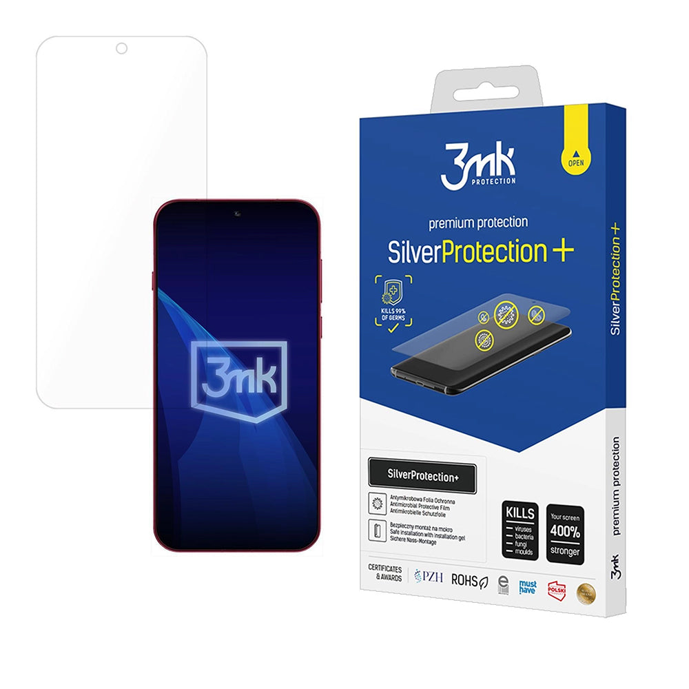 3MK Silver Protect+ Screen Protector for Oppo Find X9 Pro, Plastic