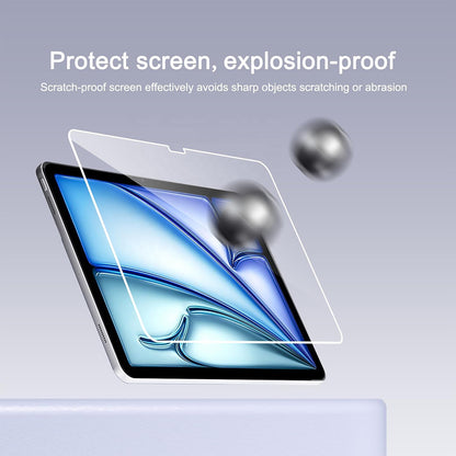 Blueo HD Screen Protector Film for Apple iPad Pro 13 (2024), Tempered Glass, Full Glue