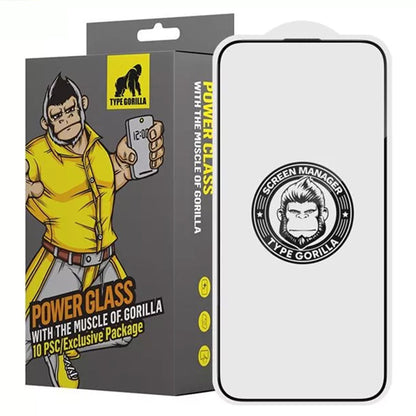 Blueo HD Screen Protector for Apple iPhone 17 Air, Tempered Glass, Full Glue, 2.5D, Set of 5 Pieces