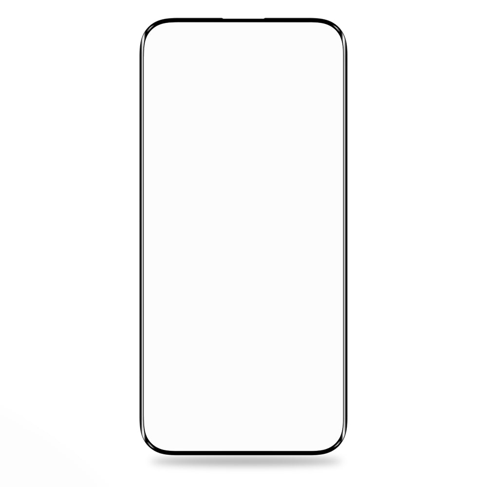 Blueo Silk HD Screen Protector Film for Apple iPhone 15 Pro, Tempered Glass, Full Glue, Set of 5 pieces, 2.5D, Black