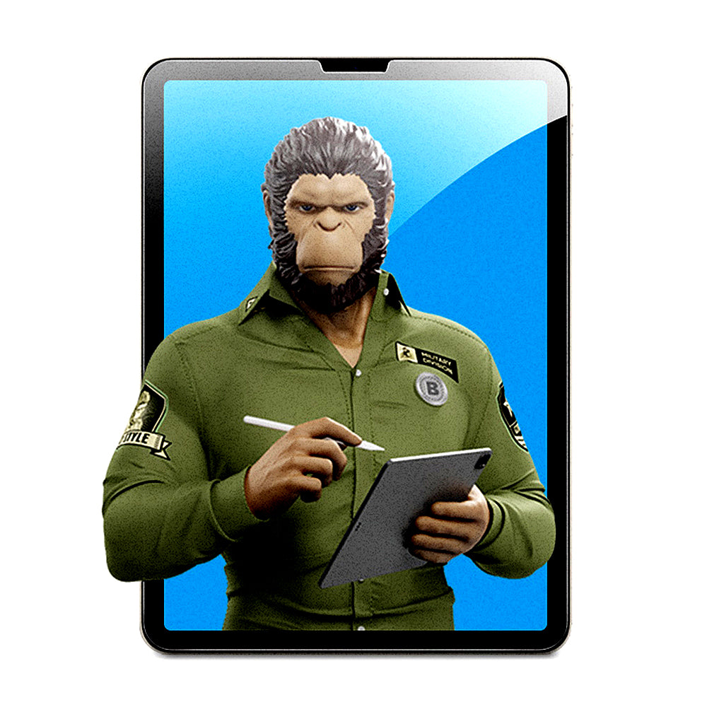 Blueo Special Writing Screen Protector for Apple iPad Pro 12.9 (2022) / Pro 12.9 (2021) / Pro 12.9 (2020), Plastic