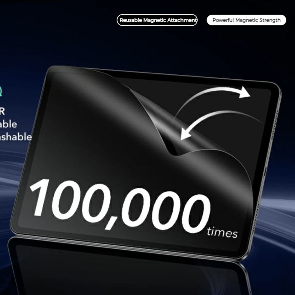 ESR Paper Feel Magnetic Screen Protector for Apple iPad Pro 11 (2024), Plastic