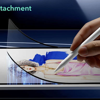 ESR Paper Feel Magnetic Screen Protector for Apple iPad Pro 11 (2024), Plastic