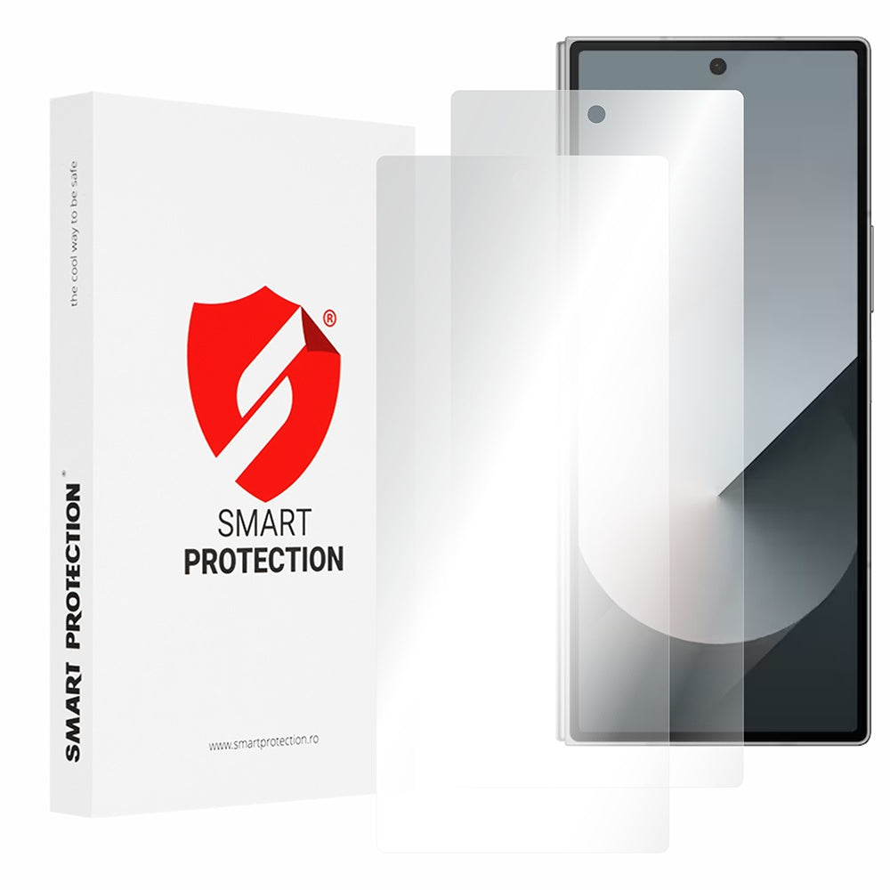 Smart Protection Premium Classic Exterior Screen Protector for Samsung Galaxy Z Fold6 F956, Plastic, Set of 2 pieces