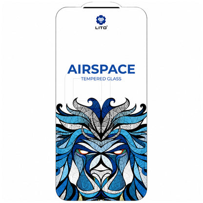 Lito Airspace Border Screen Protector for Apple iPhone 18 Pro / 17 Pro, Tempered Glass, Full Glue