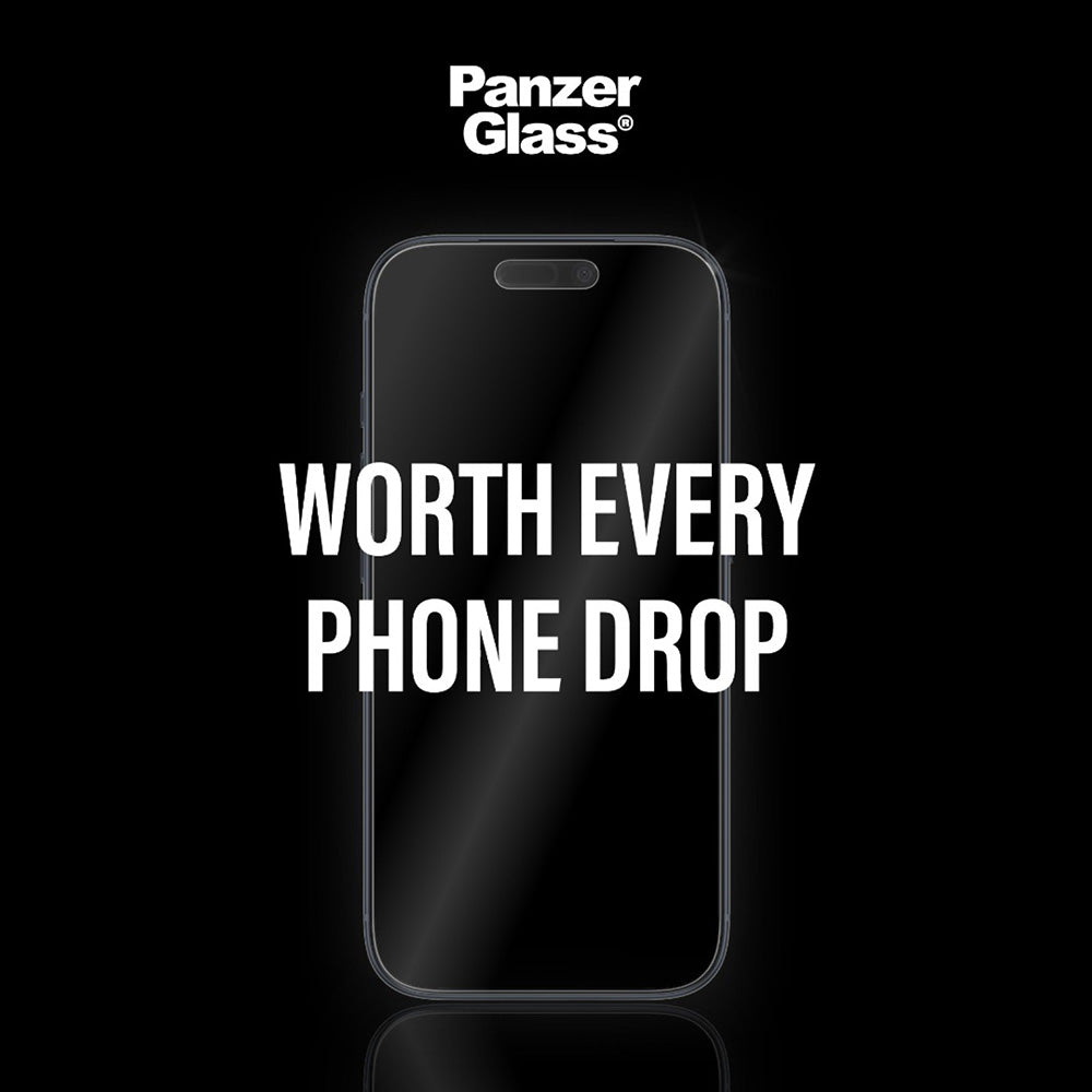 Matte PanzerGlass Armor EasyAligner Screen Protector for Apple iPhone 17 Pro Max, Tempered Glass, Full Glue