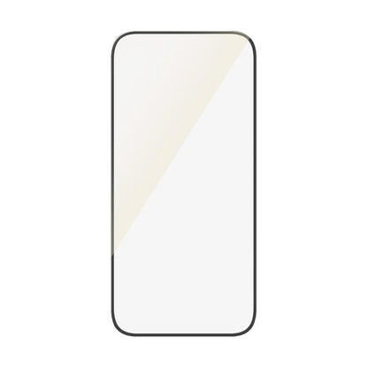 PanzerGlass Ultra-Wide Fit EyeCare Screen Protector for Apple iPhone 16 / 15, Tempered Glass, Full Glue, Black