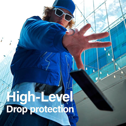 PanzerGlass Ultra-Wide Fit Screen Protector for Apple iPhone 16 Pro Max, Tempered Glass, Full Glue, Black