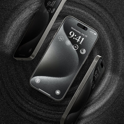 Anank 5X Reinforced 180 Privacy Screen Protector for Apple iPhone 17 Pro, Tempered Glass, Full Glue, 2.5D