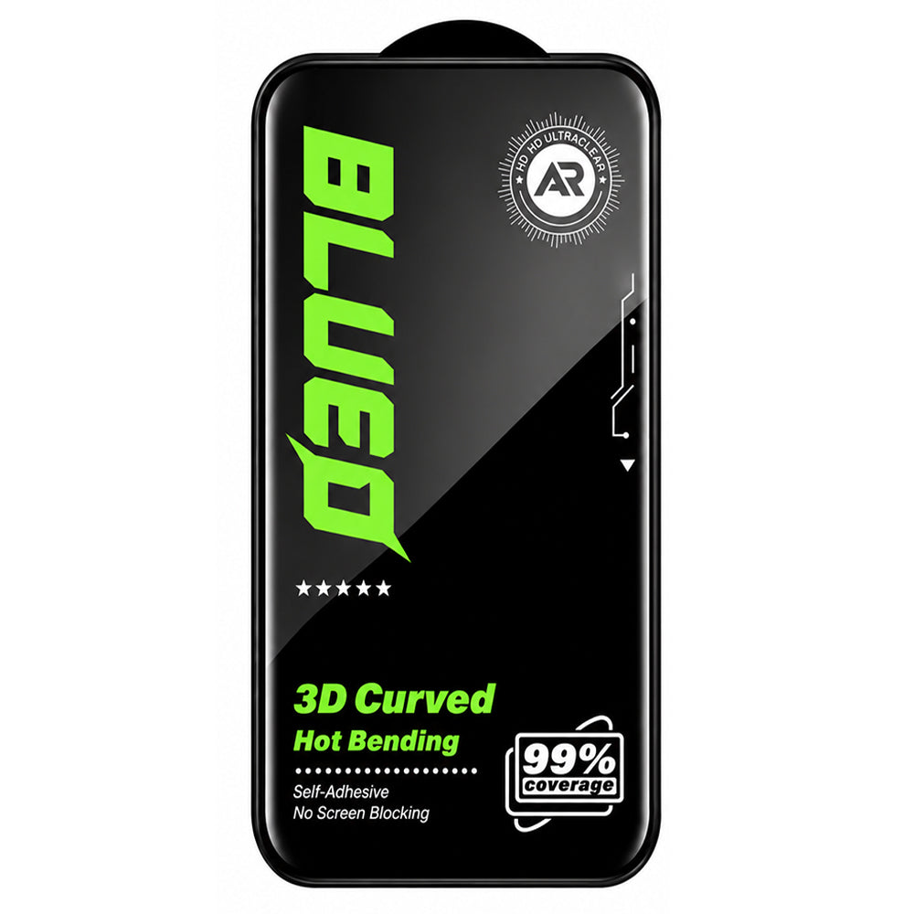 Blueo Anti-Peep AR Privacy Screen Protector for Apple iPhone 18 Pro Max, Tempered Glass, Full Glue, 3D