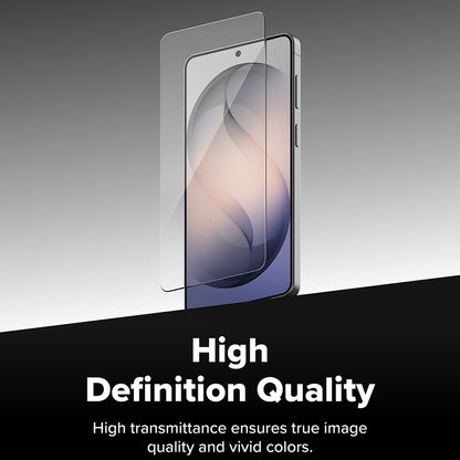 Ringke Easy Slide Screen Protector for Samsung Galaxy S26 S942, Tempered Glass, Full Glue, Set of 2 Pieces