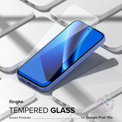 Ringke Screen Protector for Google Pixel 10a, Tempered Glass, Full Glue