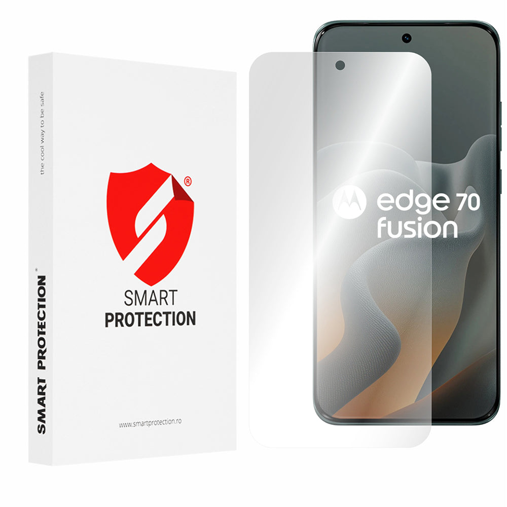 Smart Protection Premium Classic Screen Protector for Motorola Edge 70 Fusion, Plastic, Set of 2 Pieces