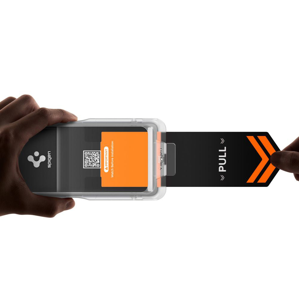 Spigen GlastR EZ FIT Pro HD Screen Protector for Samsung Galaxy S26 Plus S947, Tempered Glass, Full Glue, Set of 2 pieces AGL11084