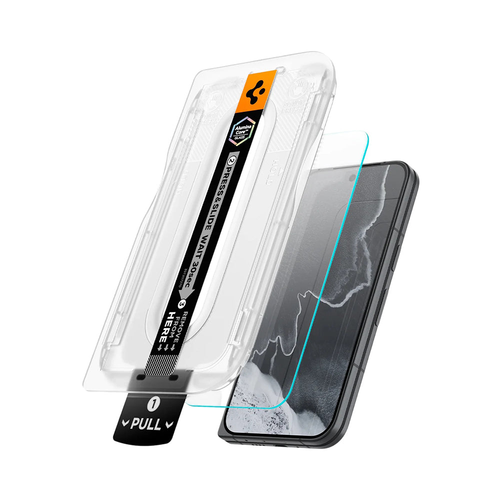 Spigen GlastR EZ FIT Pro Exterior Screen Protector for Google Pixel 11 Pro Fold, Tempered Glass, Full Glue, Set of 2 pieces AGL11490