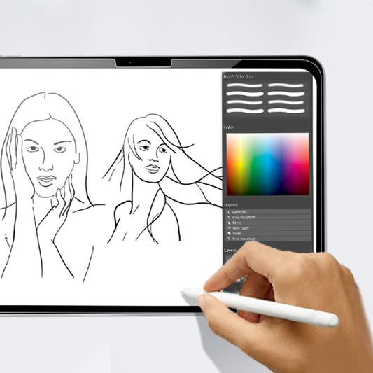 Techsuit ArmorGlass CrystalHD Screen Protector for Samsung Galaxy Tab A11+ / Tab A9+, Tempered Glass, Full Glue, Set of 2 Pieces