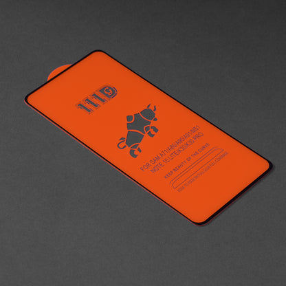 Techsuit Screen Protector Film for Xiaomi Mi 10T Lite 5G, Tempered Glass, Full Glue, 111D, Black