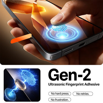 Torras GlassGo Install Master Screen Protector for Samsung Galaxy S26, Tempered Glass, Full Glue, Transparent